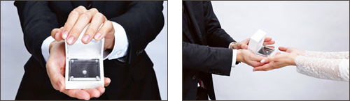 プロポーズの様子